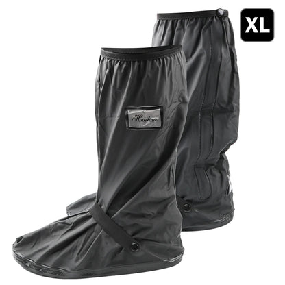 Durable Waterproof Motorcycle Rain Shoe Covers - Non-Slip Boot Protectors for All Weather Adventures
