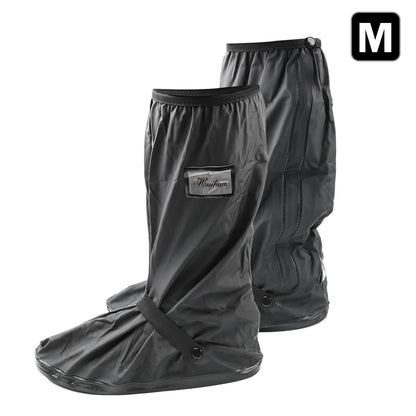 Durable Waterproof Motorcycle Rain Shoe Covers - Non-Slip Boot Protectors for All Weather Adventures